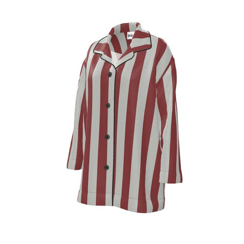 'Le Classique' Unisex Luxury Silk Lounge Shirt