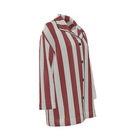 'Le Classique' Unisex Luxury Silk Lounge Shirt
