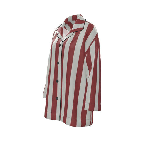 'Le Classique' Unisex Luxury Silk Lounge Shirt