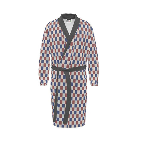 ‘Primaries Pixel’ Unisex Dressing Gown