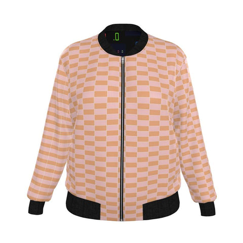 ''Her Jockey' Women's Reversible Silk Bomber Jacket