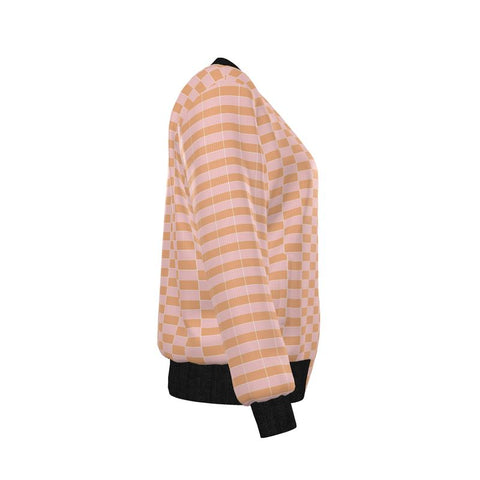 ''Her Jockey' Women's Reversible Silk Bomber Jacket