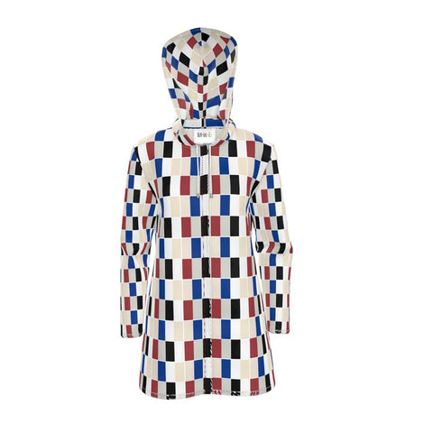 'Primaries' Unisex Hooded Rain Jacket