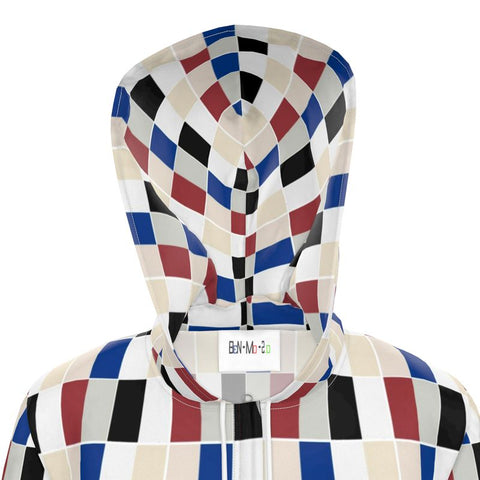 'Primaries' Unisex Hooded Rain Jacket