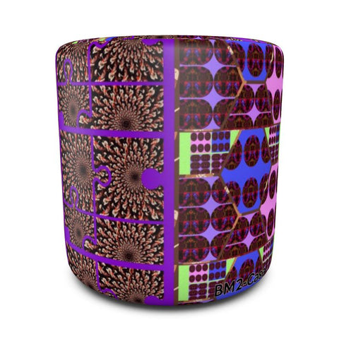 'Purple Wired Hybrid' Pouffe