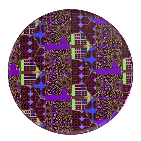 'Purple Wired Hybrid' Pouffe