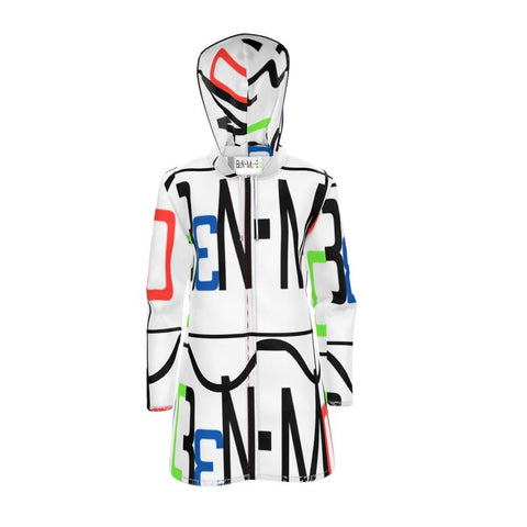 'Logo Arte'  Unisex Hooded Rain Jacket