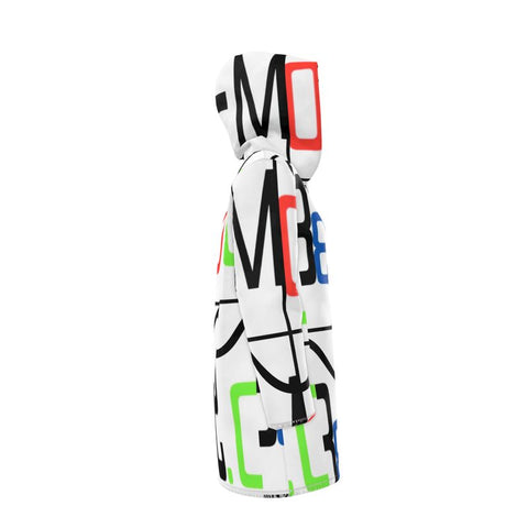'Logo Arte'  Unisex Hooded Rain Jacket