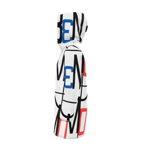'Logo Arte'  Unisex Hooded Rain Jacket