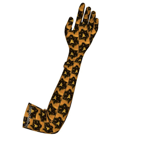 'Una Tulipa Stamen Blackout' Long gloves