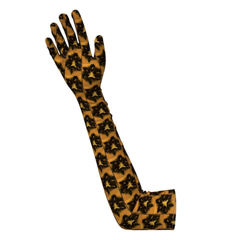 'Una Tulipa Stamen Blackout' Long gloves