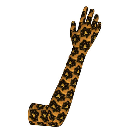 'Una Tulipa Stamen Blackout' Long gloves