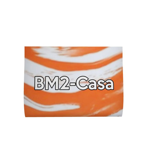BM2-Casa 'Orange Curl' Unisex Waterproof Sherpa Lined Changing Robe