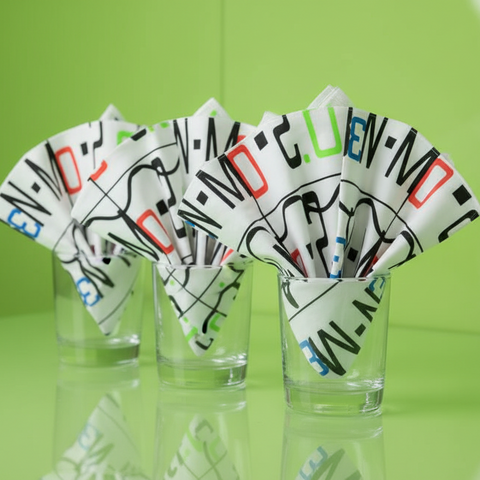 BM2-Casa 'Logo Arte' Custom Napkins