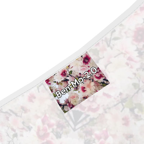 'Rula's Cherry Blossoms' Mini Slip Dress