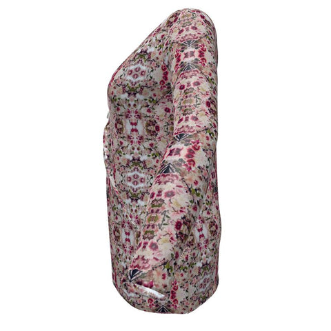 'Rula's Cherry Blossoms' Ladies Cardigan With Pockets