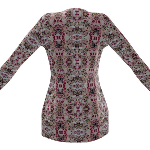 'Rula's Cherry Blossoms' Ladies Cardigan With Pockets