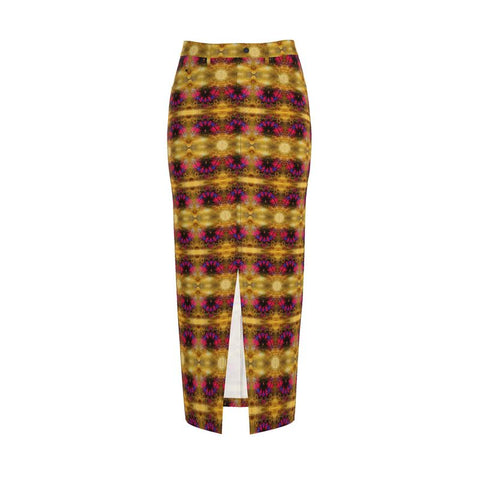 'Creation' Denim Maxi Skirt