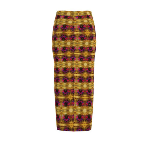'Creation' Denim Maxi Skirt
