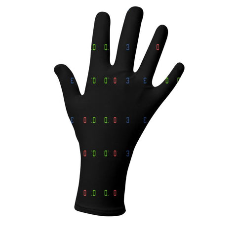 'Blackout' Lycra Gloves