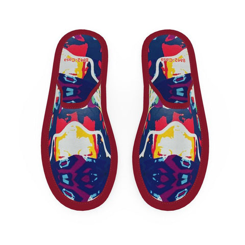 BM2-Casa 'Two Halves of the Same Coin' Unisex Slippers