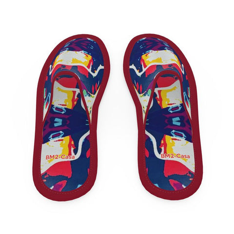 BM2-Casa 'Two Halves of the Same Coin' Unisex Slippers