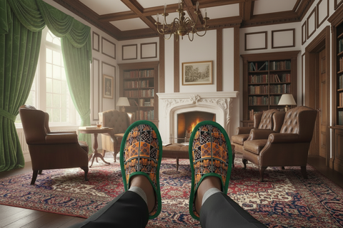 ‘Byzantium' Unisex Slippers