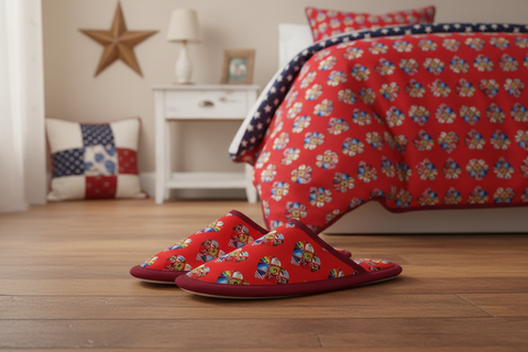 BM2-Casa 'American Dream Diversity' Unisex Slippers