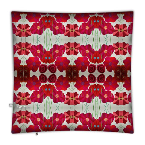 BM2-Casa 'Poppies for Papi Marrakech' Floor Pillow