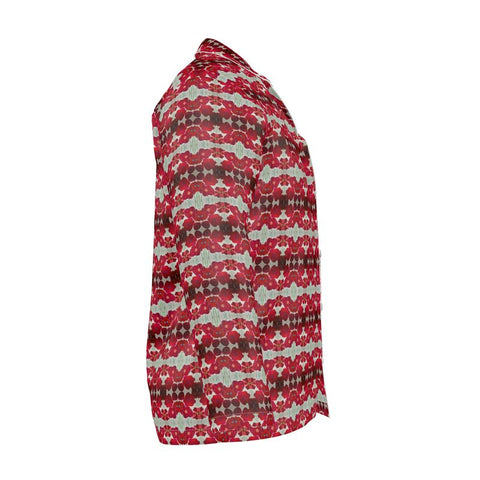 BM2-Casa 'Poppies for Papi Marrakech' Men's Luxury Pajama Shirt