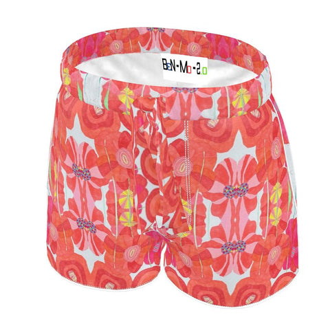 'Poppies for Papi Women's Luxury Pajama Shorts