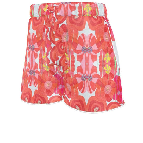 'Poppies for Papi Women's Luxury Pajama Shorts