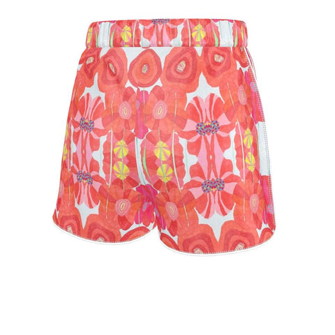 'Poppies for Papi Women's Luxury Pajama Shorts