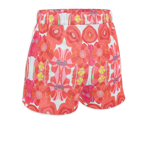 'Poppies for Papi Women's Luxury Pajama Shorts