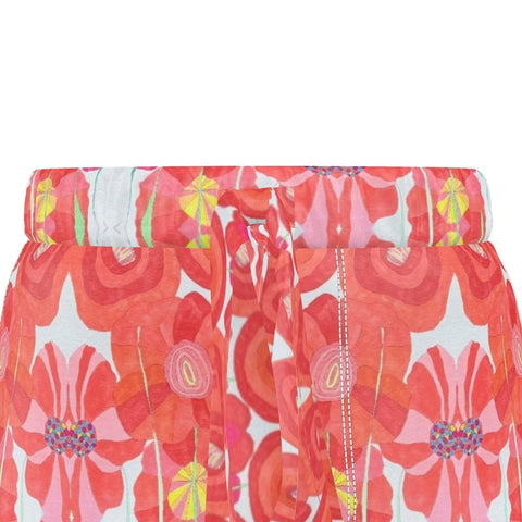 'Poppies for Papi Women's Luxury Pajama Shorts