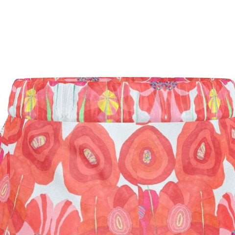 'Poppies for Papi Women's Luxury Pajama Shorts