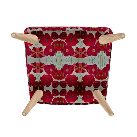BM2-Casa 'Poppies for Papi Marrakech' Occasional Chair