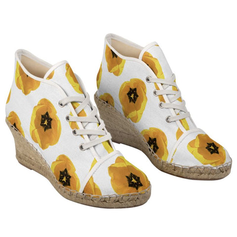 'Una Tulipa' Ladies Wedge Espadrilles