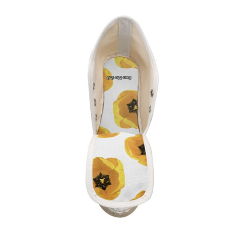 'Una Tulipa' Ladies Wedge Espadrilles