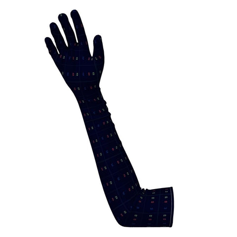 'Blackout' Long gloves