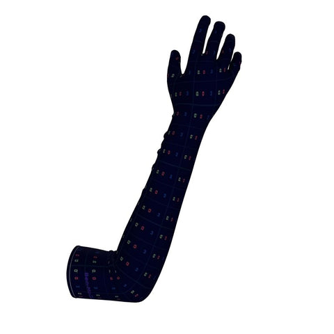 'Blackout' Long gloves