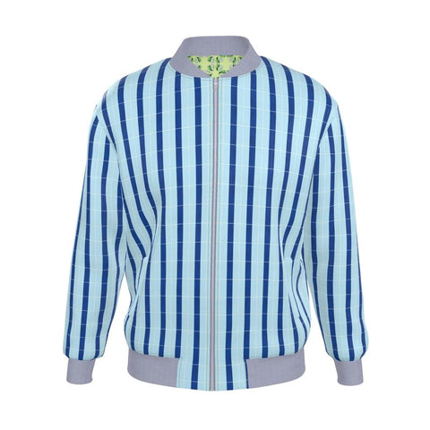 'Cool Irish Apples' Mens Reversible Silk Bomber Jacket