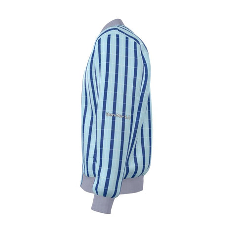 'Cool Irish Apples' Mens Reversible Silk Bomber Jacket