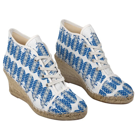 'Le Muse du Regence' Ladies Wedge Espadrilles