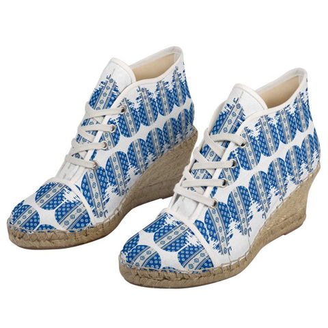 'Le Muse du Regence' Ladies Wedge Espadrilles