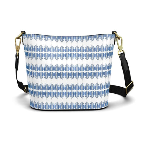 'Le Muse du Regence' Penzance Large Leather Bucket Tote
