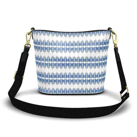 'Le Muse du Regence' Penzance Large Leather Bucket Tote