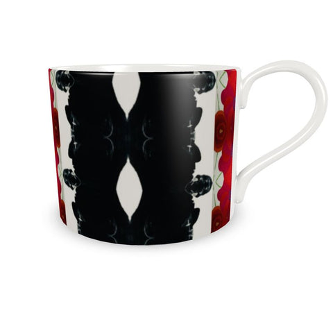 BM2-Casa 'Poppies for Papi Capri' Cup and Saucer