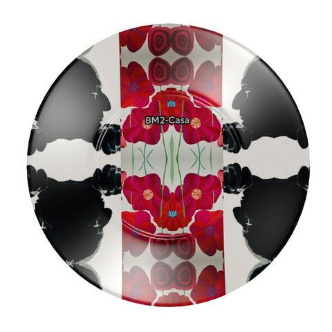 BM2-Casa 'Poppies for Papi Capri' Cup and Saucer