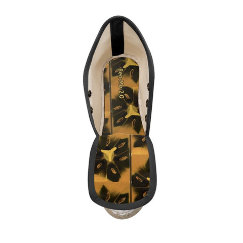 ‘Una Tulipa Stamen’ Ladies Wedge Espadrilles